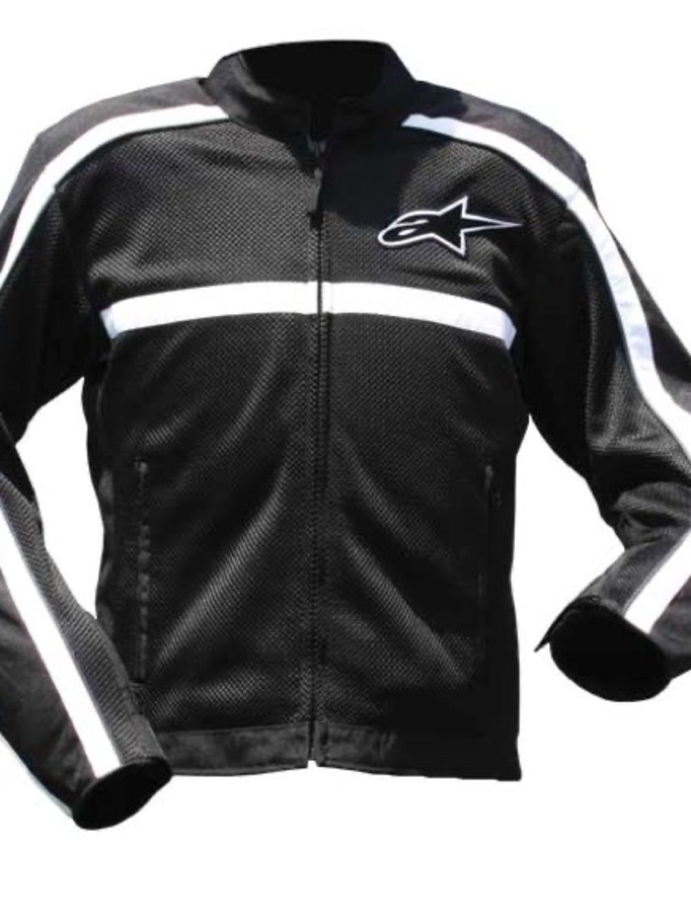 Alpinestars Stella Breeze Air Flo Womens Mesh Motorcycle Jacket Black L W/ Armor